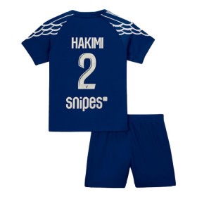 Jalkapallo Peliasut Paris Saint-Germain Achraf Hakimi 2 Lasten Neljäs Pelipaita 2024-25 Lyhythihainen